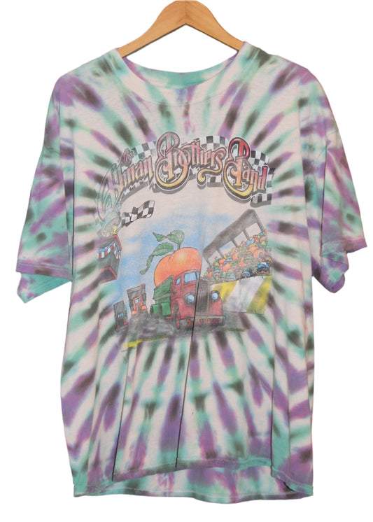 90'S ALLMAN BROTHERS TIE-DYE TEE (XL)