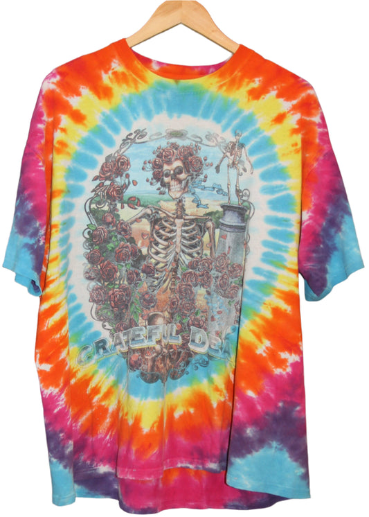 VINTAGE GRATEFUL DEAD TIE-DYE TEE (XL)