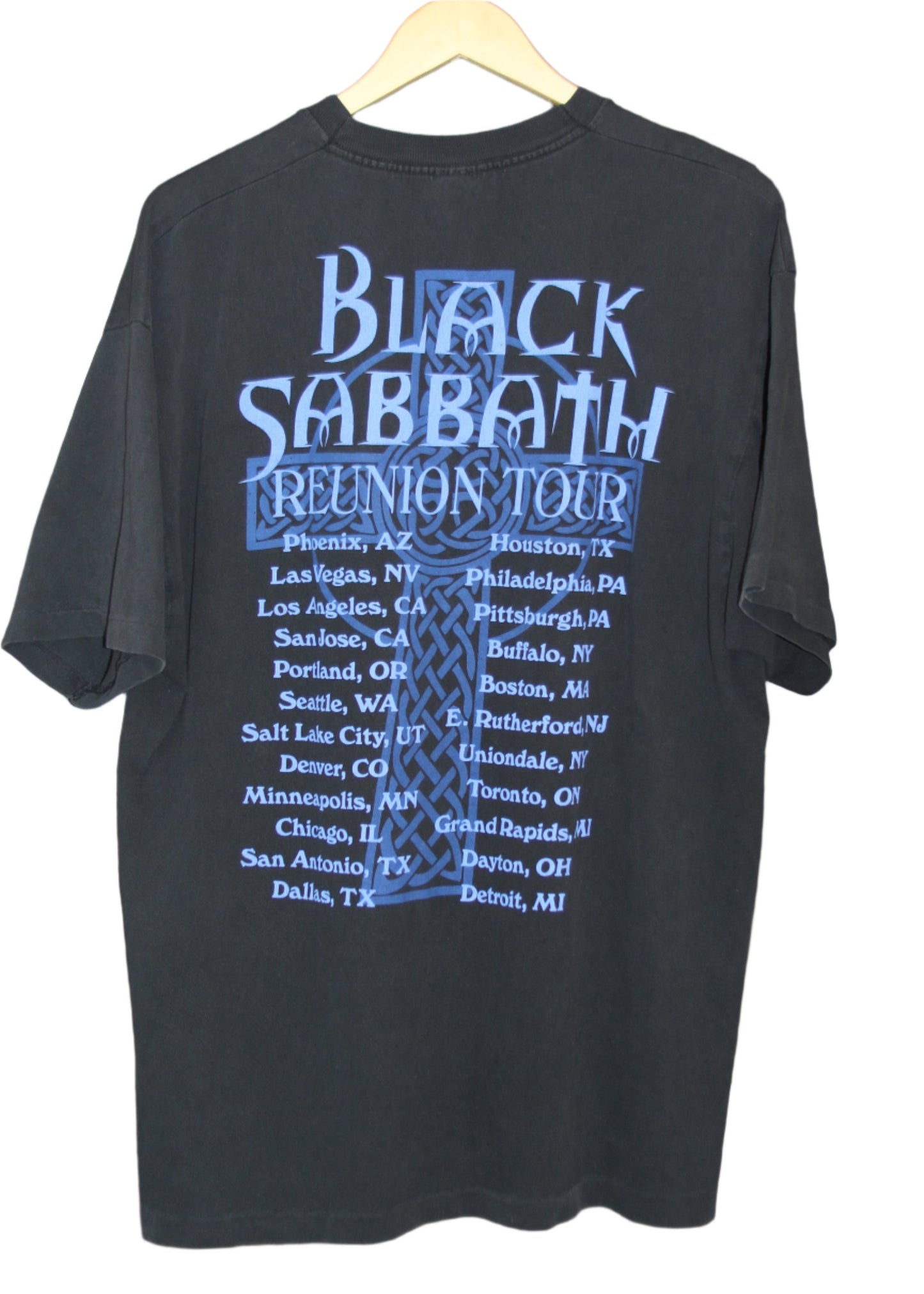 90'S VINTAGE BLACK SABBATH TOUR TEE (XL)