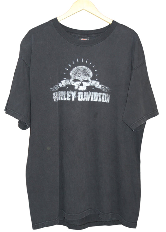 HARLEY DAVIDSON SKULL LOGO TEE (XXL)