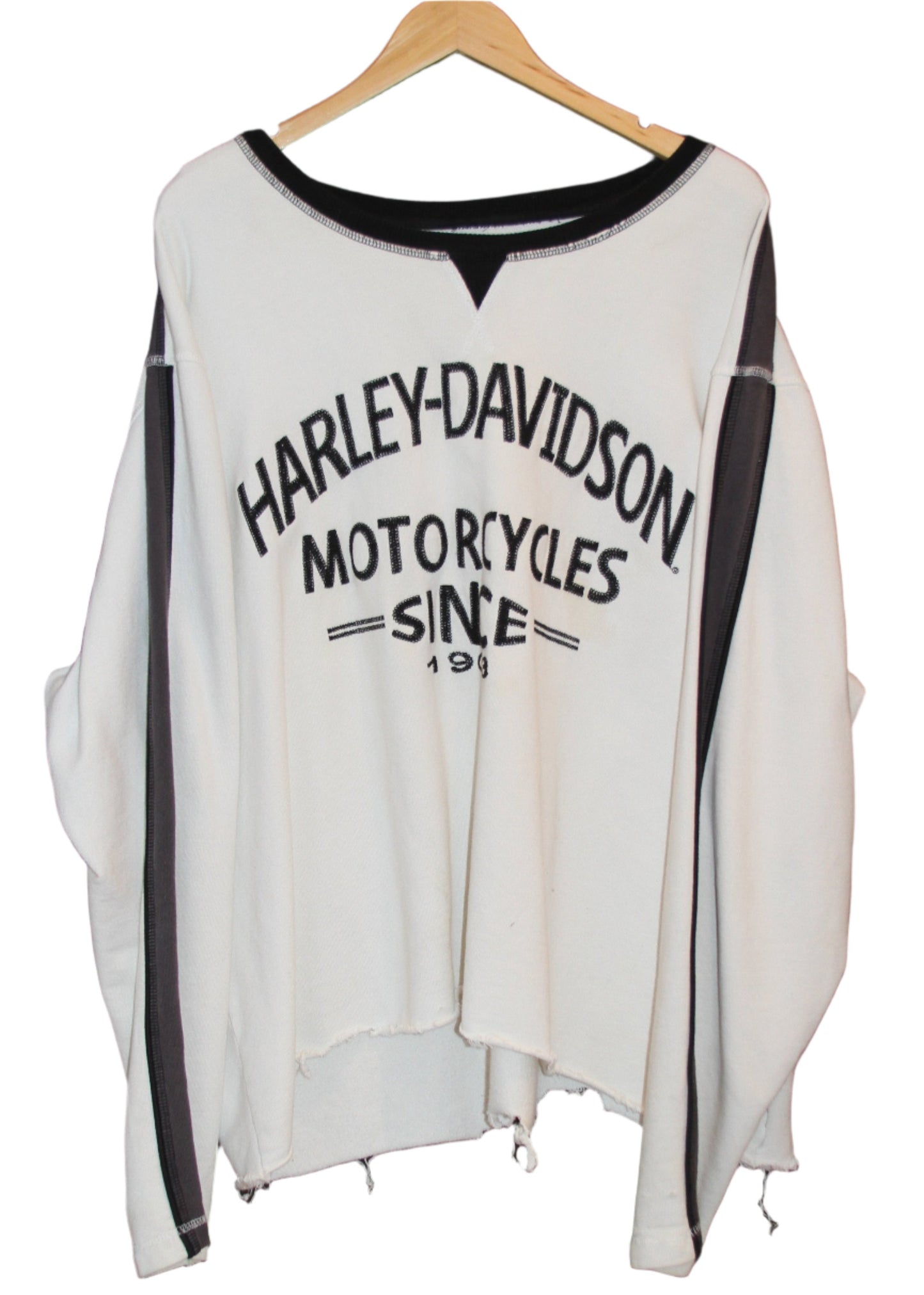 HARLEY DAVIDSON THRASHED CREWNECK SWEATER (XXL)