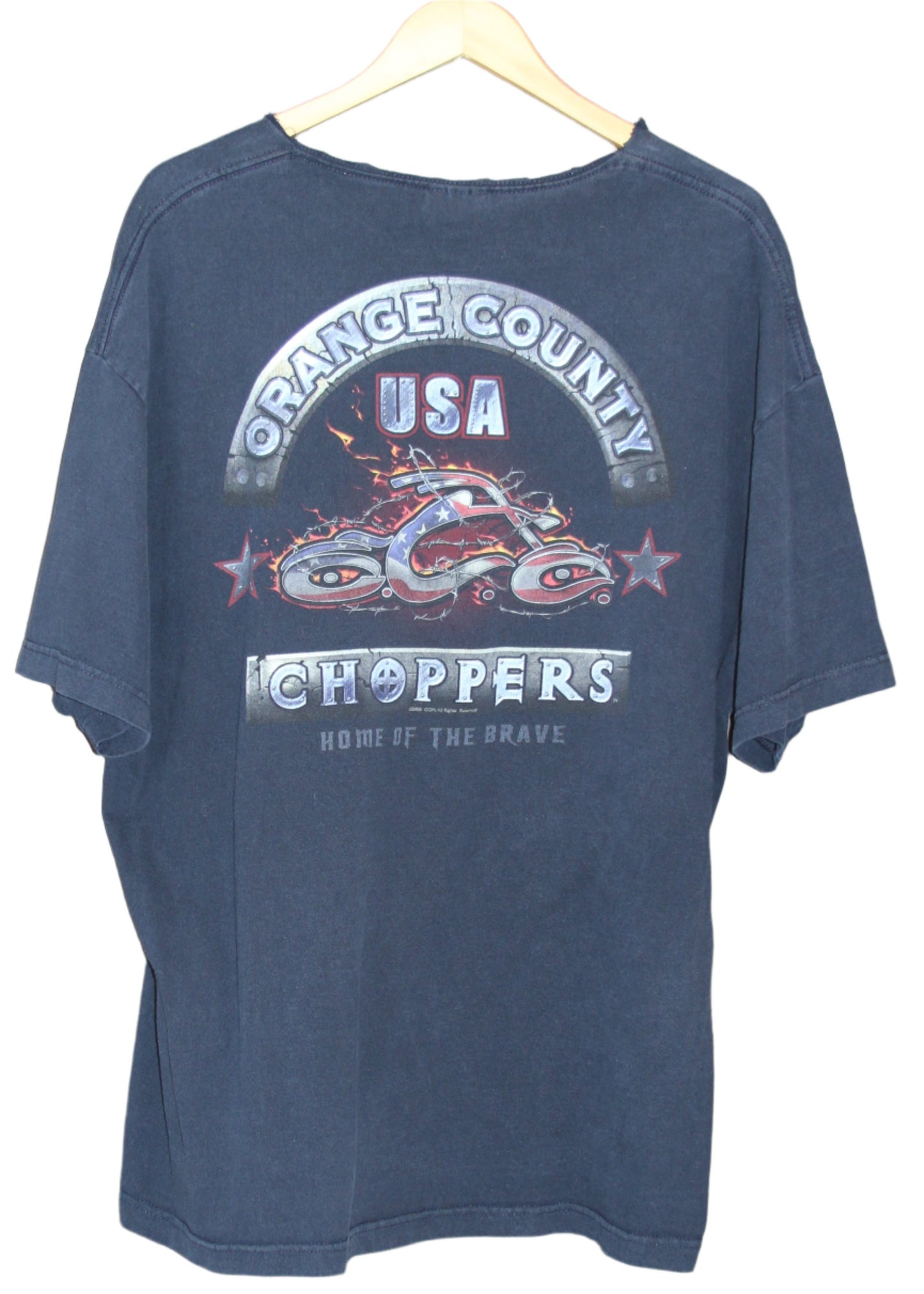 THRASHED VINTAGE ORANGE COUNTY CHOPPERS (XXL)