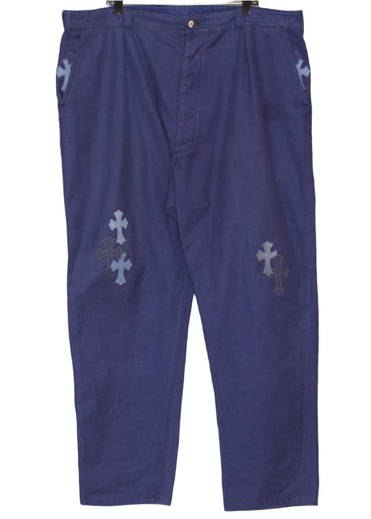 CHROME HEARTS FRENCH WORKWEAR CARPENTER PANTS (40)