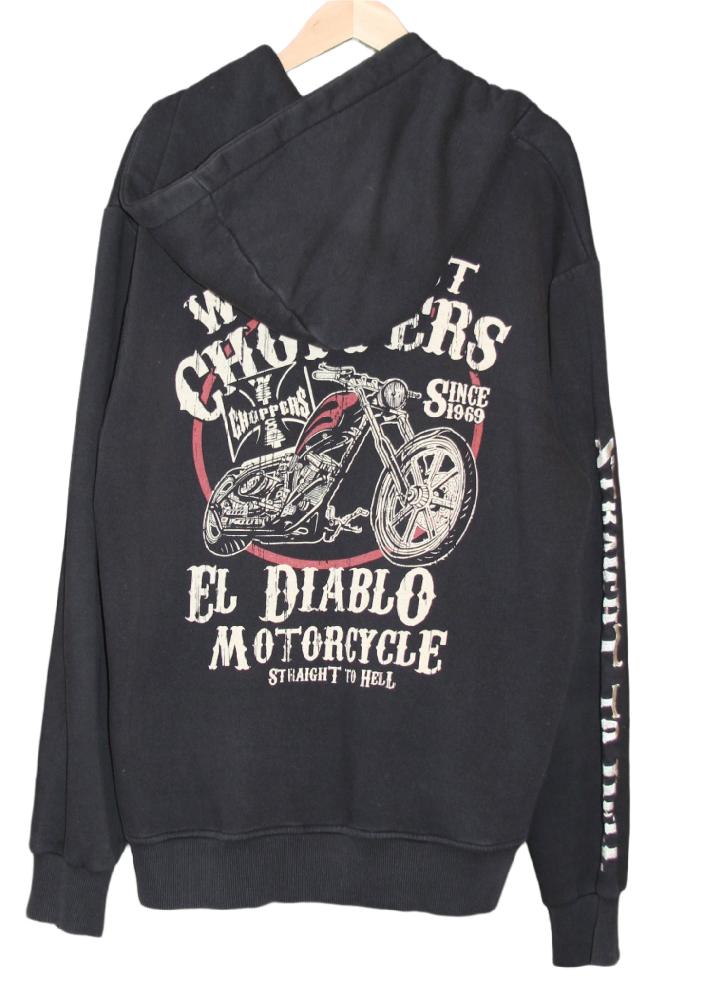 VINTAGE WEST COAST CHOPPERS HOODIE (XXL)