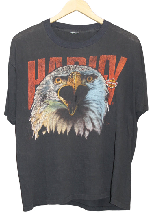 VINTAGE FADED HARLEY TEE (XL)