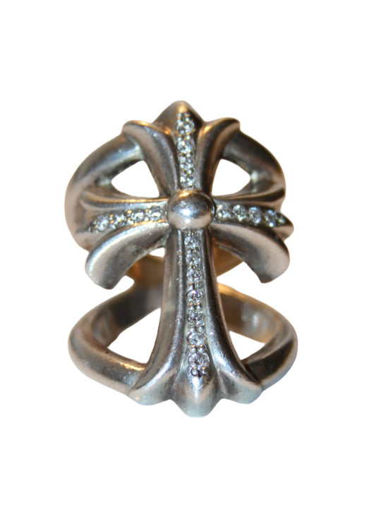 CHROME HEARTS AFTERMARKET DIAMOND INFINITY RING (US 12)