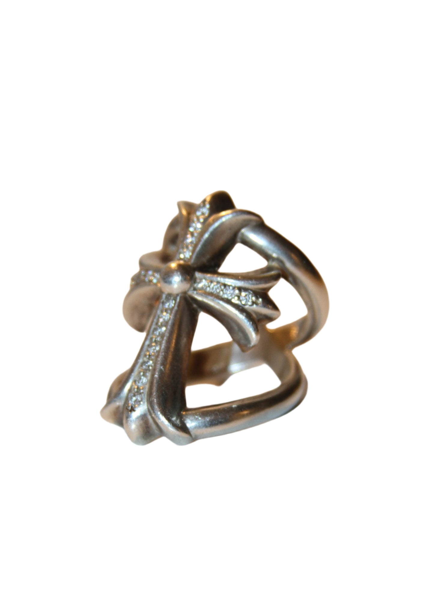 CHROME HEARTS AFTERMARKET DIAMOND INFINITY RING (US 12)